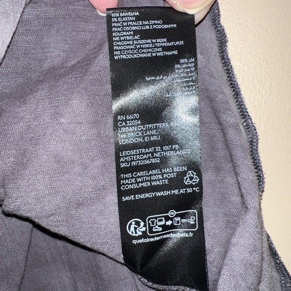 Y2K Mini Skirt Small Whimsigoth Grunge Fairy Goth  NWT BDG Urban Faded  Ruffles - Picture 10 of 13